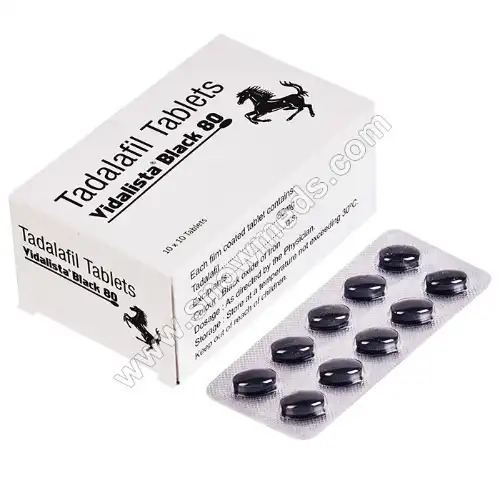 Revitalize Intimacy with Vidalista Black 80 mg